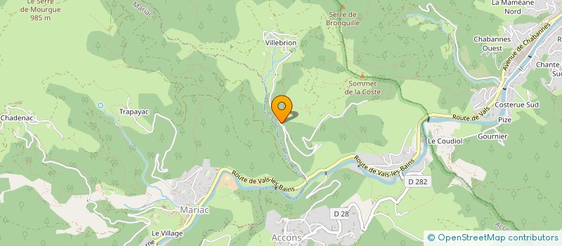 localisation de l'entreprise MONSIEUR JORIS BUENAVENTES  ACCONS