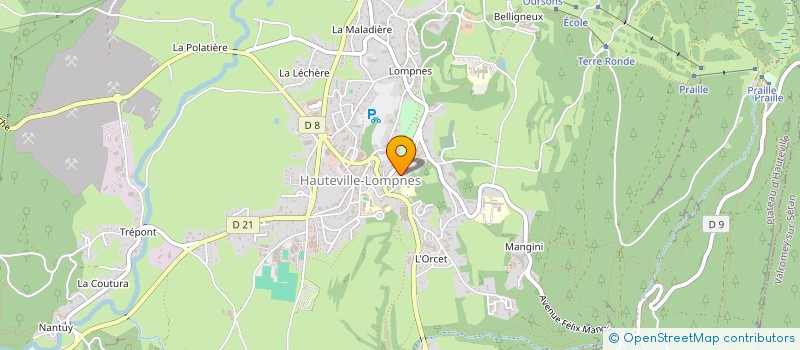 localisation de l'entreprise MONSIEUR JORIS BUSIN  PLATEAU D'HAUTEVILLE