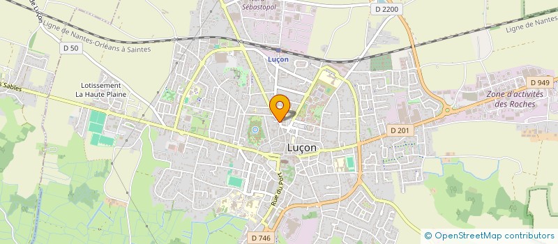 localisation de l'entreprise MONSIEUR JORIS CAILLONNEAU à LUCON