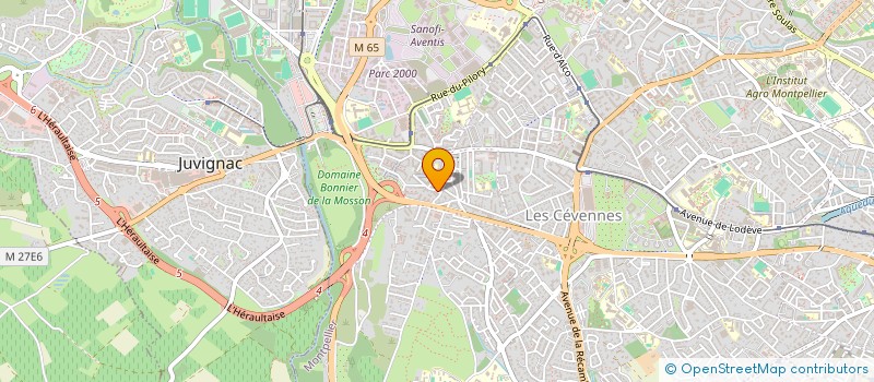 localisation de l'entreprise MONSIEUR JORIS CALMETTE à MONTPELLIER