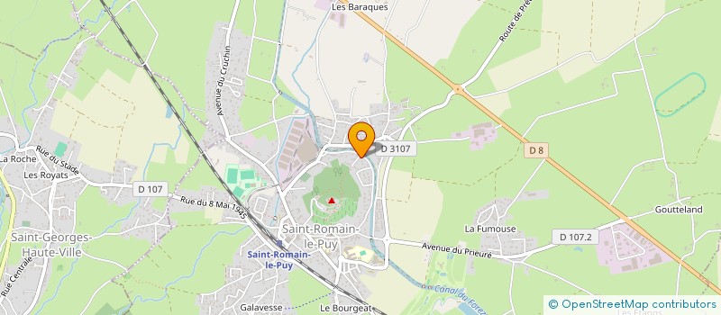 localisation de l'entreprise MONSIEUR JORIS CANCADE  SAINT-ROMAIN-LE-PUY