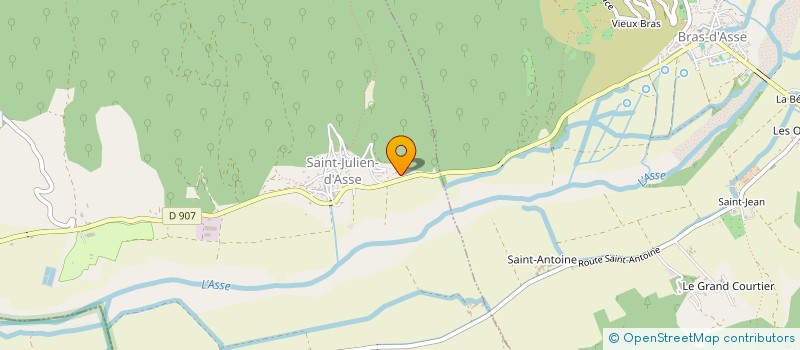 localisation de l'entreprise MONSIEUR JORIS CANITANO  SAINT-JULIEN-D'ASSE