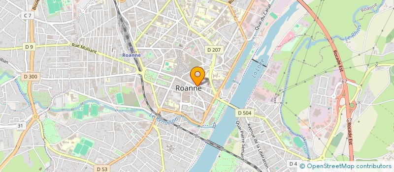 localisation de l'entreprise MONSIEUR JORIS CHAUSSINAND  ROANNE