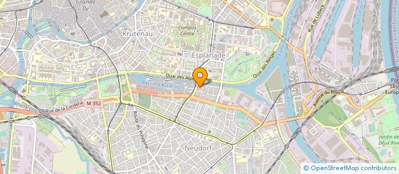 localisation de l'entreprise MONSIEUR JORIS CONQUET à STRASBOURG