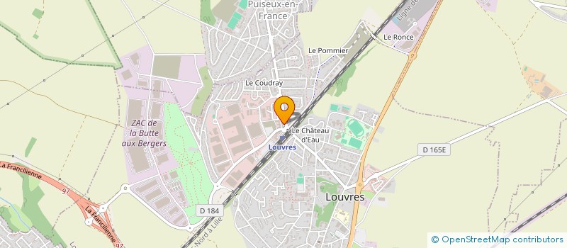 localisation de l'entreprise MONSIEUR JORIS COUSIN  LOUVRES