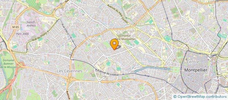 localisation de l'entreprise MONSIEUR JORIS D'HAENE à MONTPELLIER