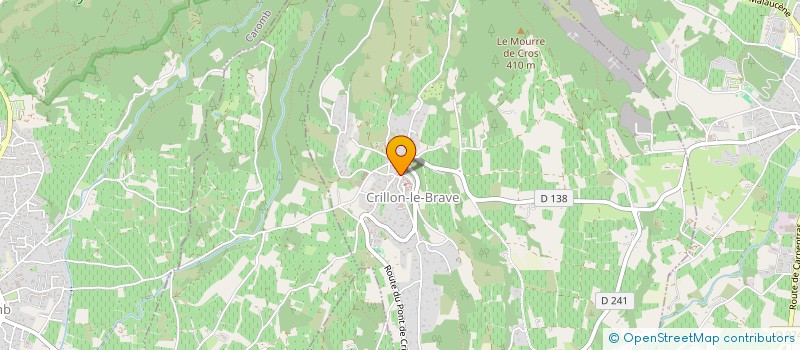 localisation de l'entreprise MONSIEUR JORIS DAMIAN  CRILLON-LE-BRAVE