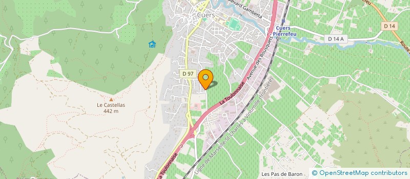 localisation de l'entreprise MONSIEUR JORIS DE SURVILLE à CUERS