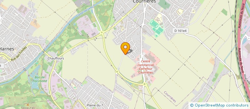 localisation de l'entreprise MONSIEUR JORIS DECAESTECKER  COURRIERES