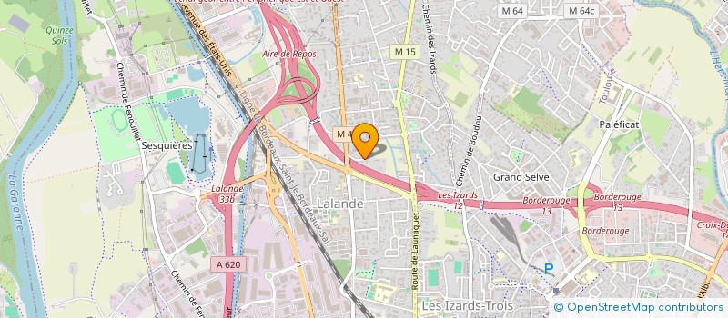 localisation de l'entreprise MONSIEUR JORIS DENJEAN  TOULOUSE