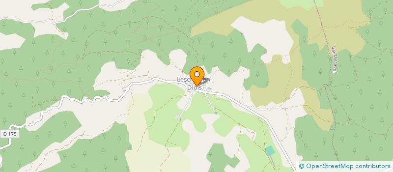 localisation de l'entreprise MONSIEUR JORIS DONADIEU  LESCHES-EN-DIOIS