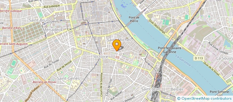 localisation de l'entreprise MONSIEUR JORIS DUPUY  BORDEAUX