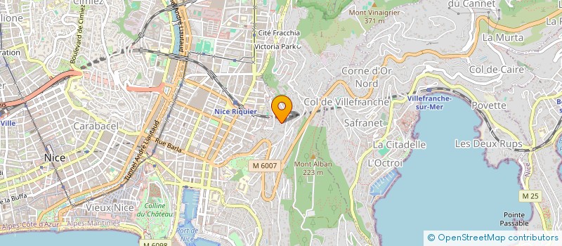 localisation de l'entreprise MONSIEUR JORIS FASSINA à NICE