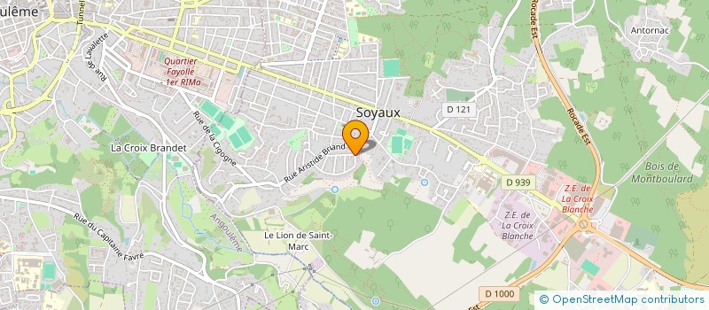 localisation de l'entreprise MONSIEUR JORIS FERNOUX  FLEAC