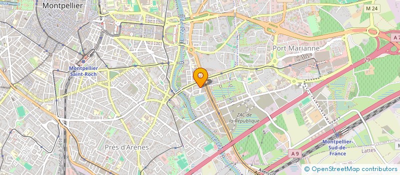 localisation de l'entreprise MONSIEUR JORIS FERRAND à MONTPELLIER