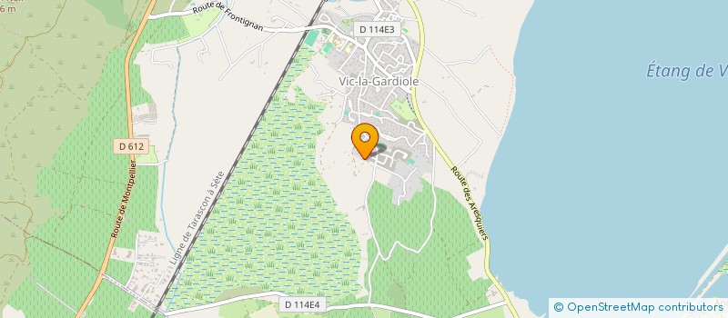 localisation de l'entreprise MONSIEUR JORIS FERRANDIS  VIC-LA-GARDIOLE