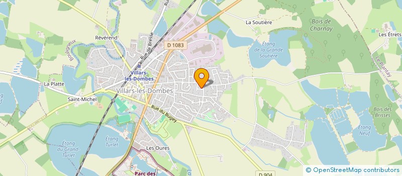 localisation de l'entreprise MONSIEUR JORIS FIACK  VILLARS-LES-DOMBES