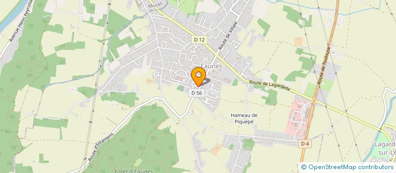 localisation de l'entreprise MONSIEUR JORIS FONTAN  EAUNES