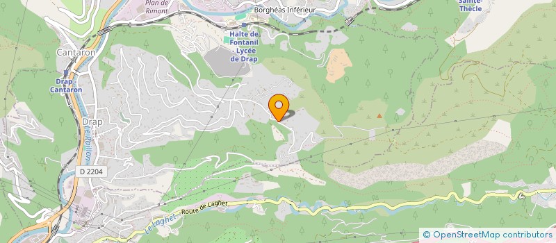 localisation de l'entreprise MONSIEUR JORIS FORESTIERI  DRAP