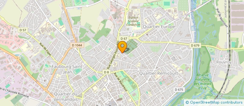 localisation de l'entreprise MONSIEUR JORIS FOULON à SAINT-QUENTIN