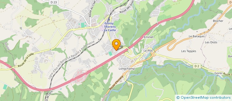 localisation de l'entreprise MONSIEUR JORIS GENEVEY  GROISY