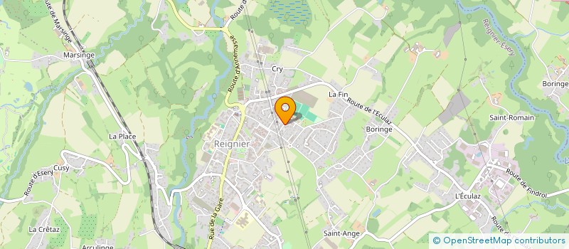 localisation de l'entreprise MONSIEUR JORIS GMA à REIGNIER-ESERY
