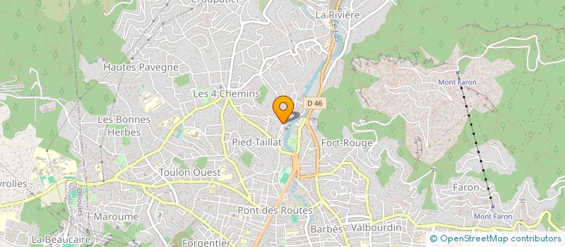 localisation de l'entreprise MONSIEUR JORIS GUERRY  TOULON