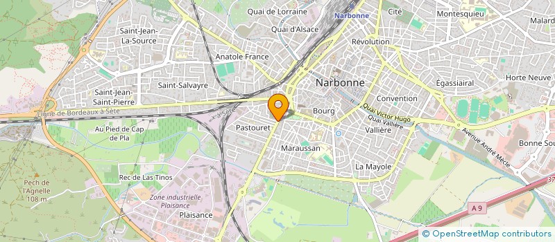 localisation de l'entreprise MONSIEUR JORIS GUSTIEZ à NARBONNE