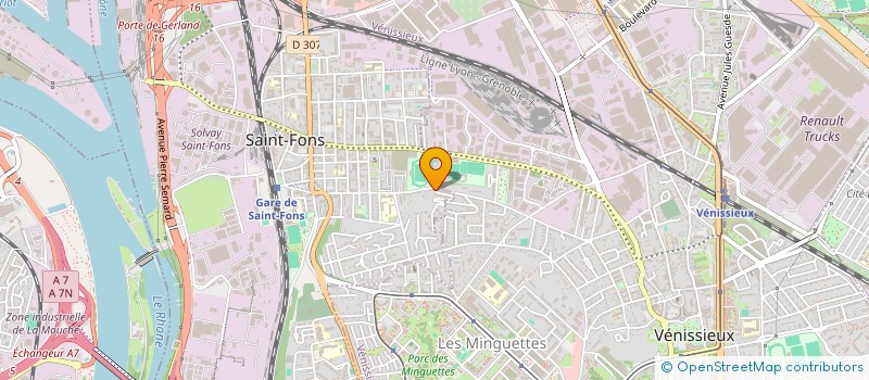 localisation de l'entreprise MONSIEUR JORIS HALEOUA à SAINT-FONS