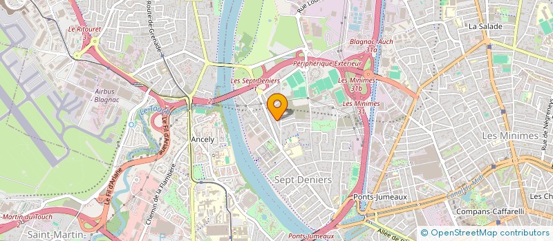 localisation de l'entreprise MONSIEUR JORIS HOLHARAN à TOULOUSE