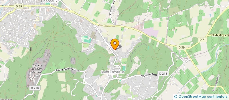 localisation de l'entreprise MONSIEUR JORIS HOUSSIN  SAINT-RESTITUT