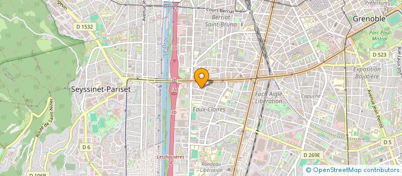 localisation de l'entreprise MONSIEUR JORIS JOAQUIM à GRENOBLE