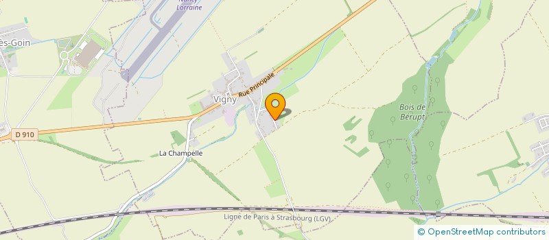 localisation de l'entreprise MONSIEUR JORIS LAMAQUE  VIGNY