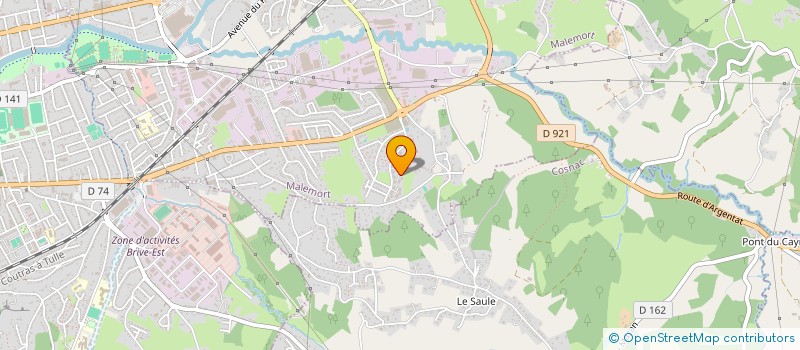localisation de l'entreprise MONSIEUR JORIS LARIVIERE  MALEMORT