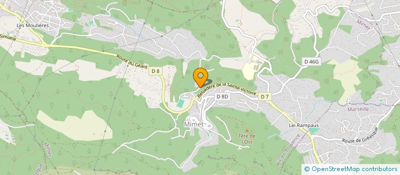 localisation de l'entreprise MONSIEUR JORIS LE BLANSCH  MIMET