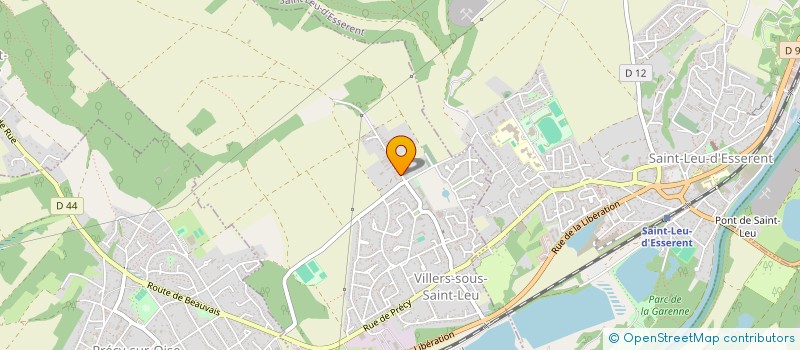 localisation de l'entreprise MONSIEUR JORIS LECLERCQ  VILLERS-SOUS-SAINT-LEU