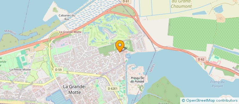 localisation de l'entreprise MONSIEUR JORIS LECOCQ  LA GRANDE-MOTTE