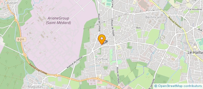 localisation de l'entreprise MONSIEUR JORIS LECOQ  SAINT-MEDARD-EN-JALLES