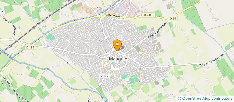 localisation de l'entreprise MONSIEUR JORIS LORENZO  MAUGUIO