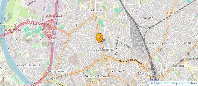 localisation de l'entreprise MONSIEUR JORIS MACQUET  TOULOUSE