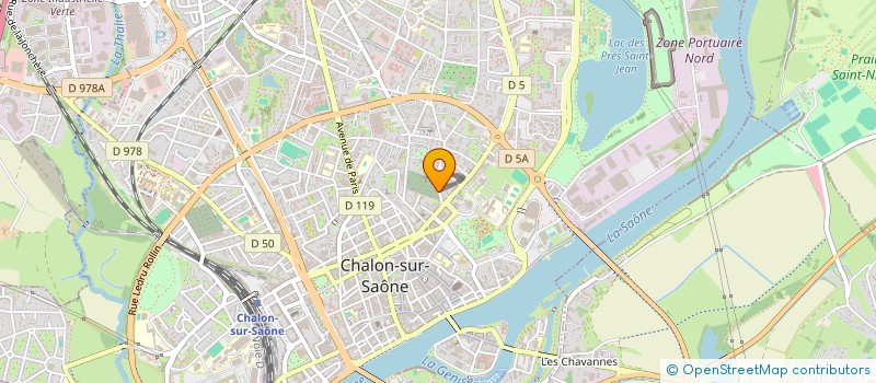 localisation de l'entreprise MONSIEUR JORIS MANIGAULT  CHALON-SUR-SAONE