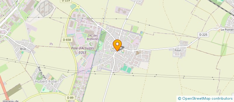 localisation de l'entreprise MONSIEUR JORIS MAROQUESNE  SOLIERS