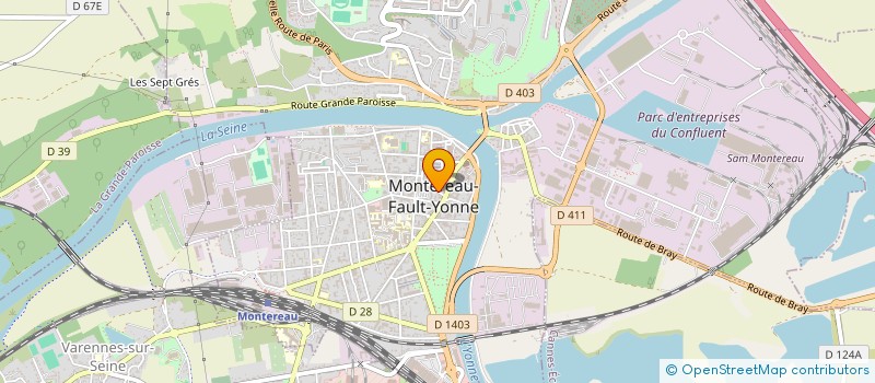 localisation de l'entreprise MONSIEUR JORIS MARTIN  MONTEREAU-FAULT-YONNE