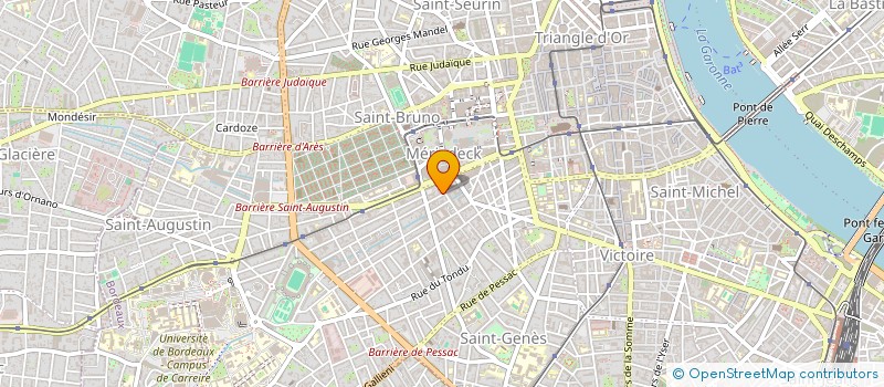 localisation de l'entreprise MONSIEUR JORIS MASCARENC à BORDEAUX