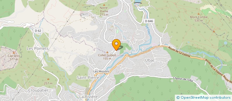 localisation de l'entreprise MONSIEUR JORIS MAURER  LE REVEST-LES-EAUX