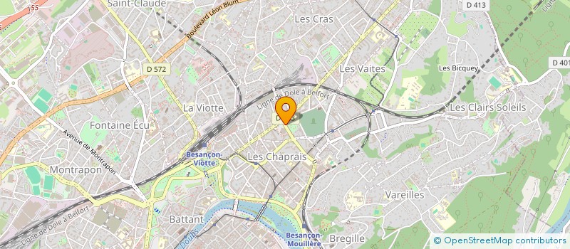 localisation de l'entreprise MONSIEUR JORIS MAVEL à BESANCON