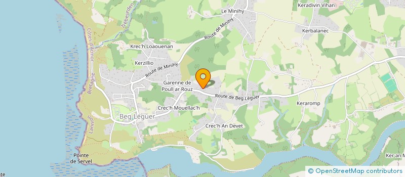 localisation de l'entreprise MONSIEUR JORIS MELEARD à LANNION