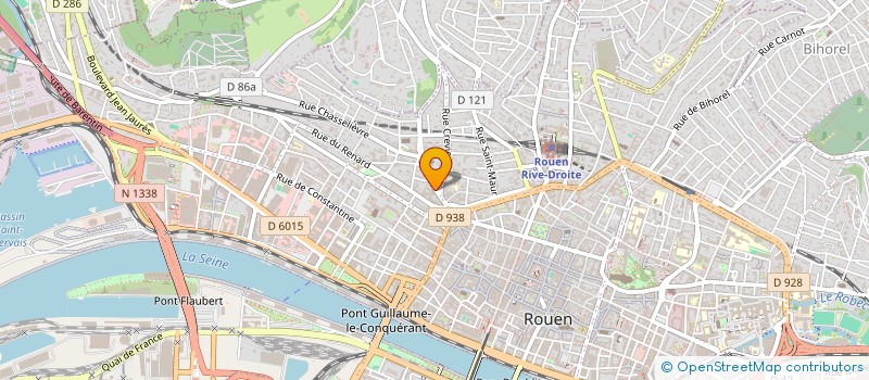 localisation de l'entreprise MONSIEUR JORIS MICHEL  ROUEN