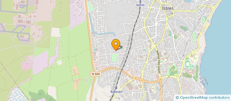 localisation de l'entreprise MONSIEUR JORIS MOHAMED AHMED  ISTRES