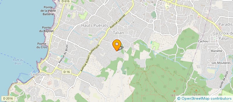 localisation de l'entreprise MONSIEUR JORIS MOLINARI à SIX-FOURS-LES-PLAGES